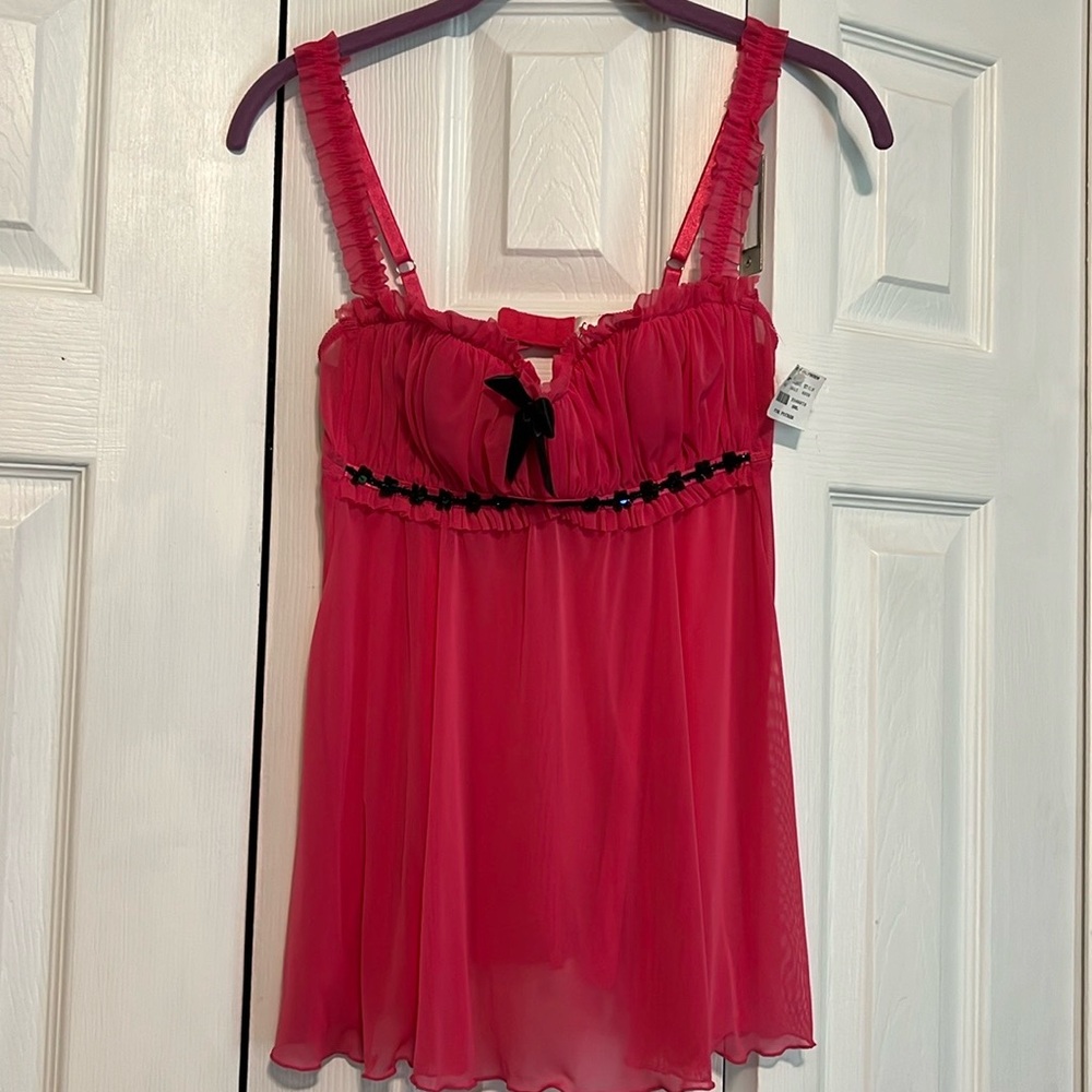 Nighttime Home wear Delicate Magenta Push-up